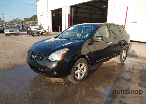 2010 Nissan Rogue S из США, поврежденный, VIN JN8AS5MT3AW026899